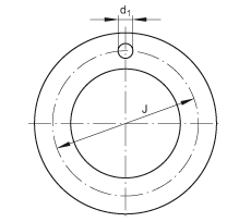 推力墊圈 EGW42-E40, 推力墊圈，免維護(hù)，帶鋼襯